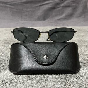 Ray-Ban RB3198 004 Black Metal Sunglasses – 55□18 – Prescription Lenses – Case